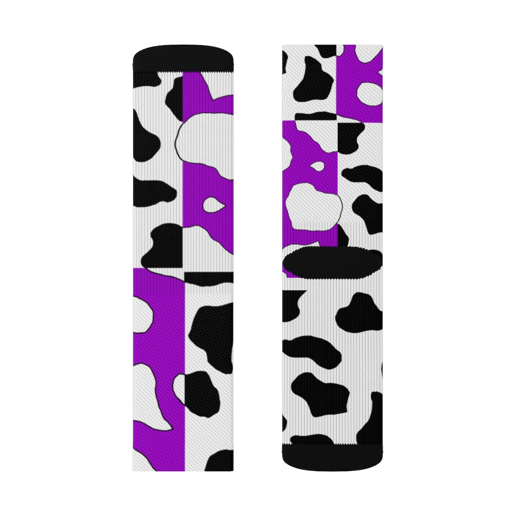 e-boi Purple Cowboi Sublimation Socks