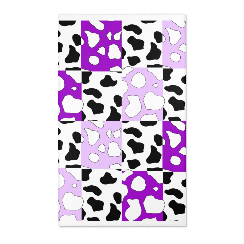 Cowboi Purple Area Rugs