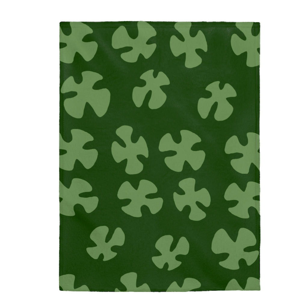 reggies camo Velveteen Plush Blanket