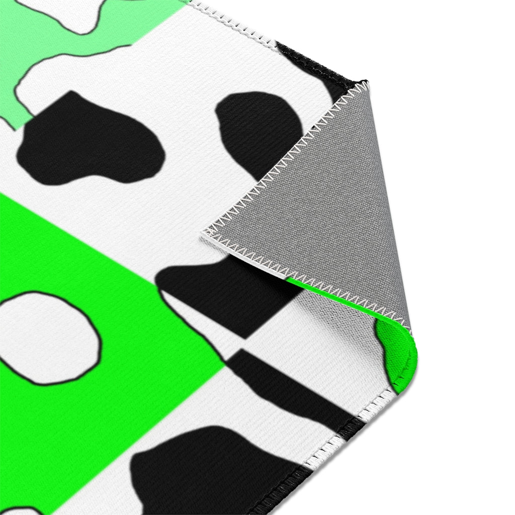 Cowboi Green Area Rugs