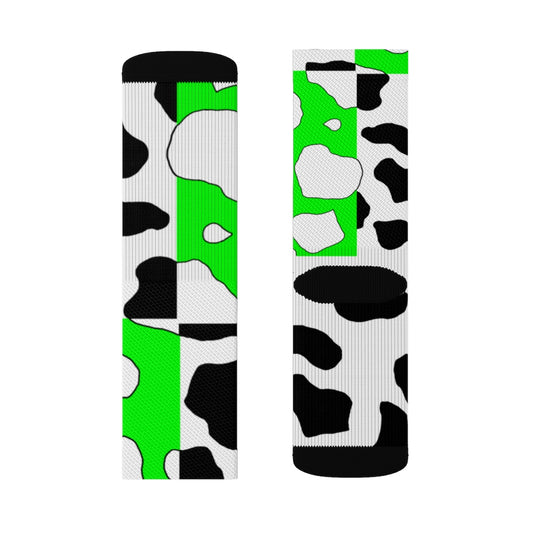 e-boy Green Cowboi Sublimation Socks