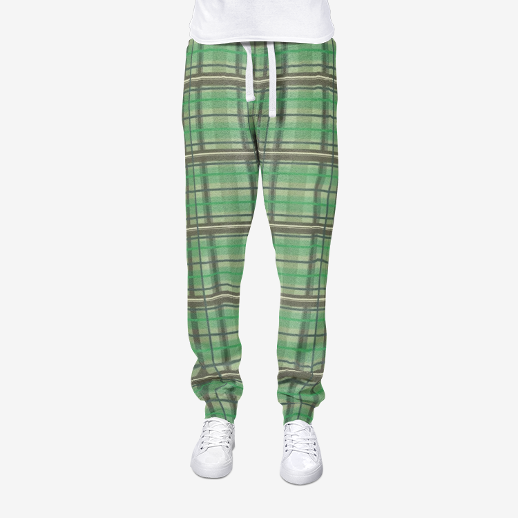 green academia joggers sweatpants