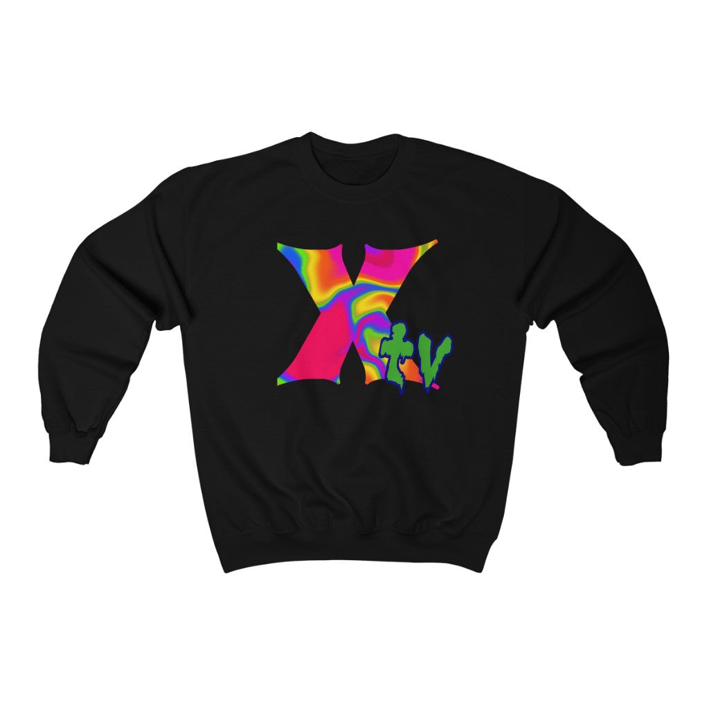 neon Xtv logo Crewneck Sweatshirt