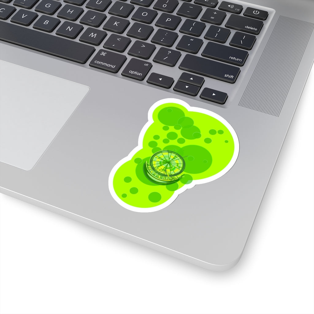 Cloud Nine Limes Kiss-Cut Stickers