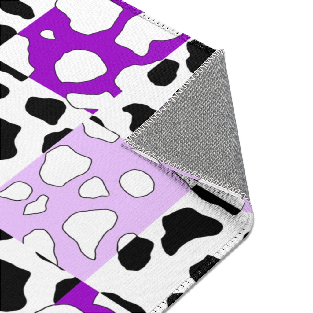 Cowboi Purple Area Rugs