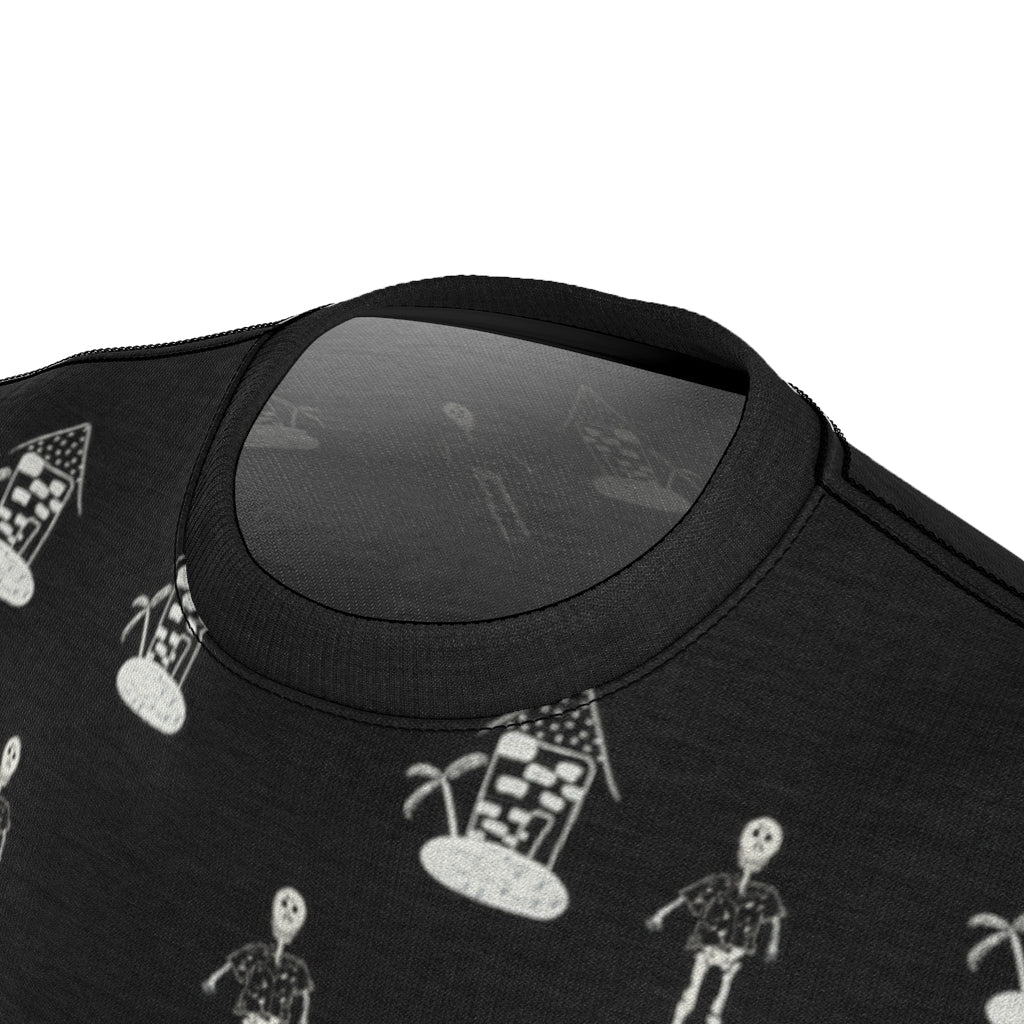 hawaiian skeleton Tee