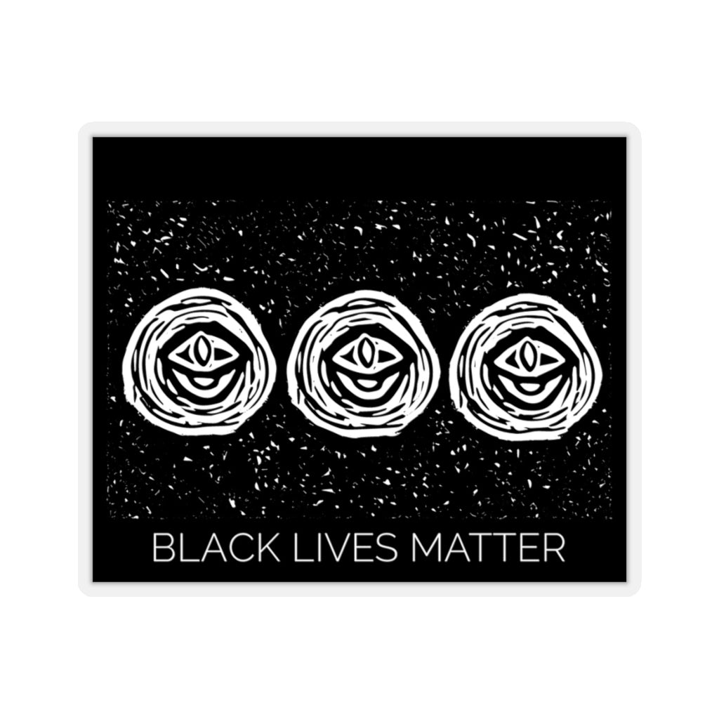BLM All Seeing Eye Kiss-Cut Stickers