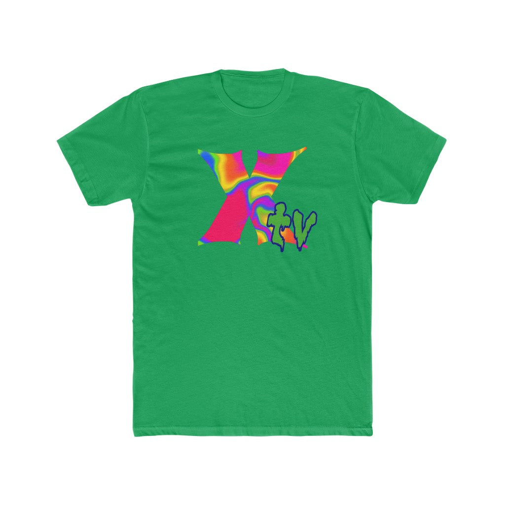 Neon Xtv Logo Cotton Crew Tee