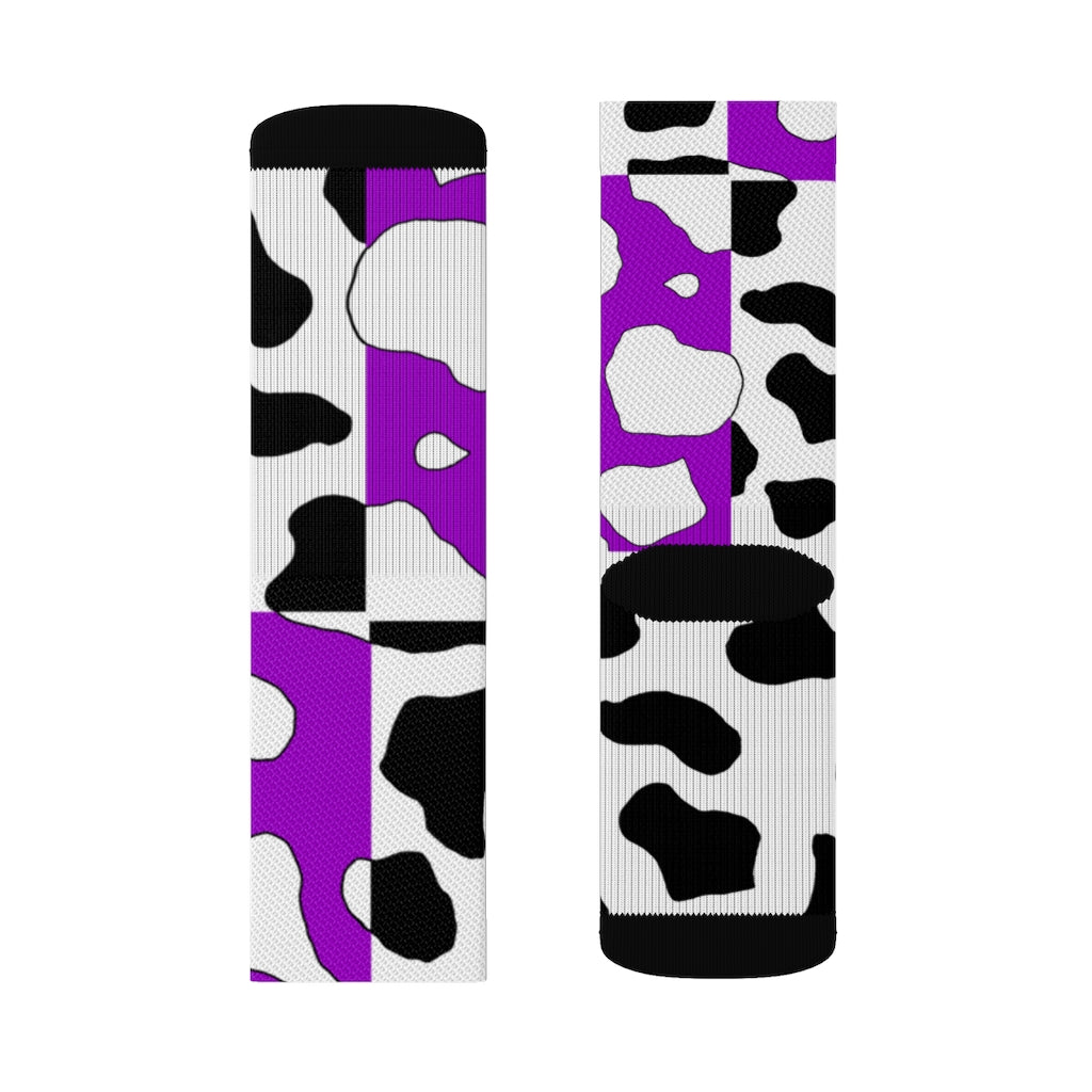 e-boi Purple Cowboi Sublimation Socks