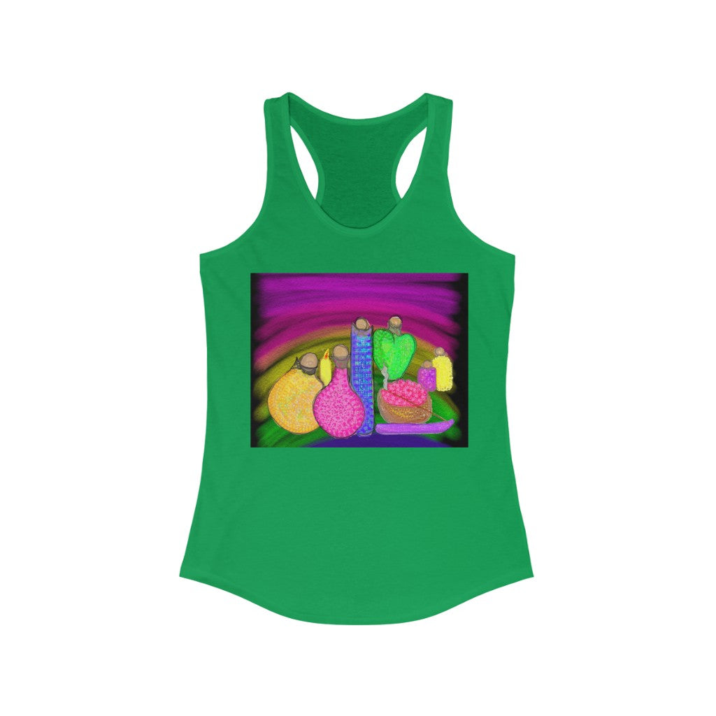 Crayon Potion Bottles Racerback Tank