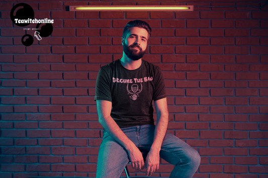 Secure The Bag Pink Cotton Tee