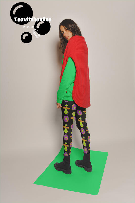 Spooky Flora Pocket Leggings